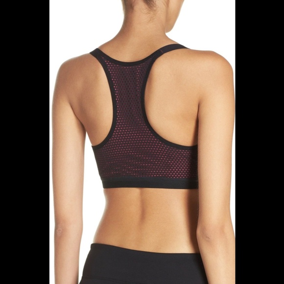 NEW Wacaol Zip Front Underwire Sports Bra 30D Pink - Picture 5 of 12